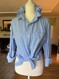 Reece - Ben Sherman Reworked Men’s Shirt Chambray Women’s Size Small/Medium