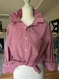 Ralph Lauren - Red Gingham - Long Sleeve - Size Medium