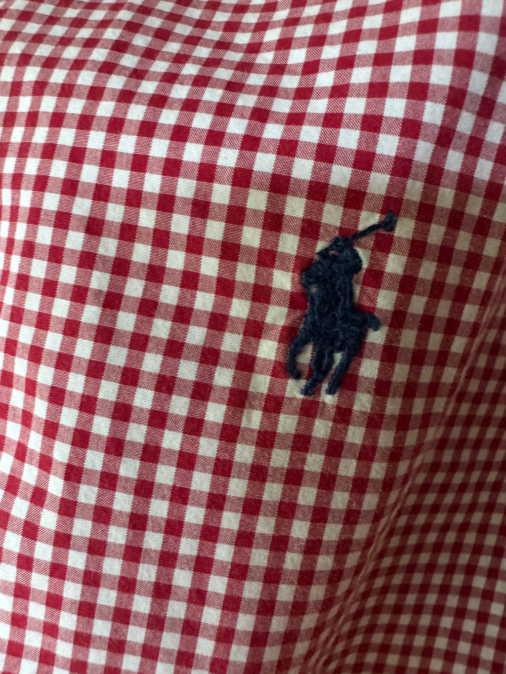 Ralph Lauren - Red Gingham - Long Sleeve - Size Medium