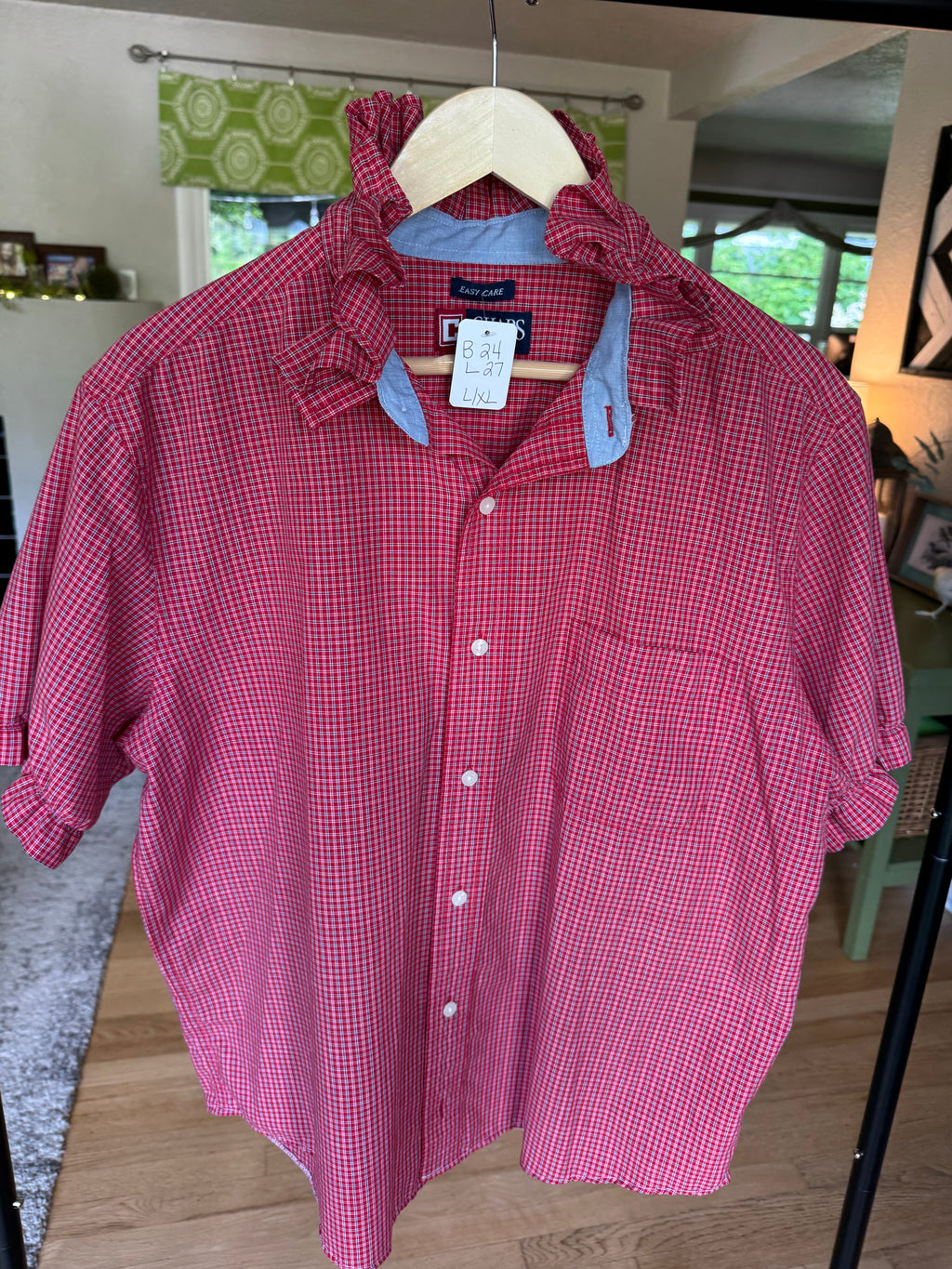 Red, White, Blue (denim too) - Chaps - Short Sleeve Size Large/XL