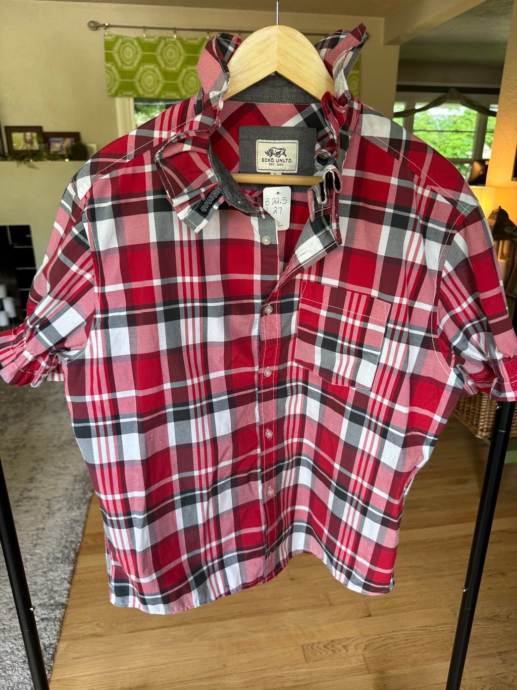 Red, White, Blue (denim too) - Ecko - Short Sleeve Size Medium/Large