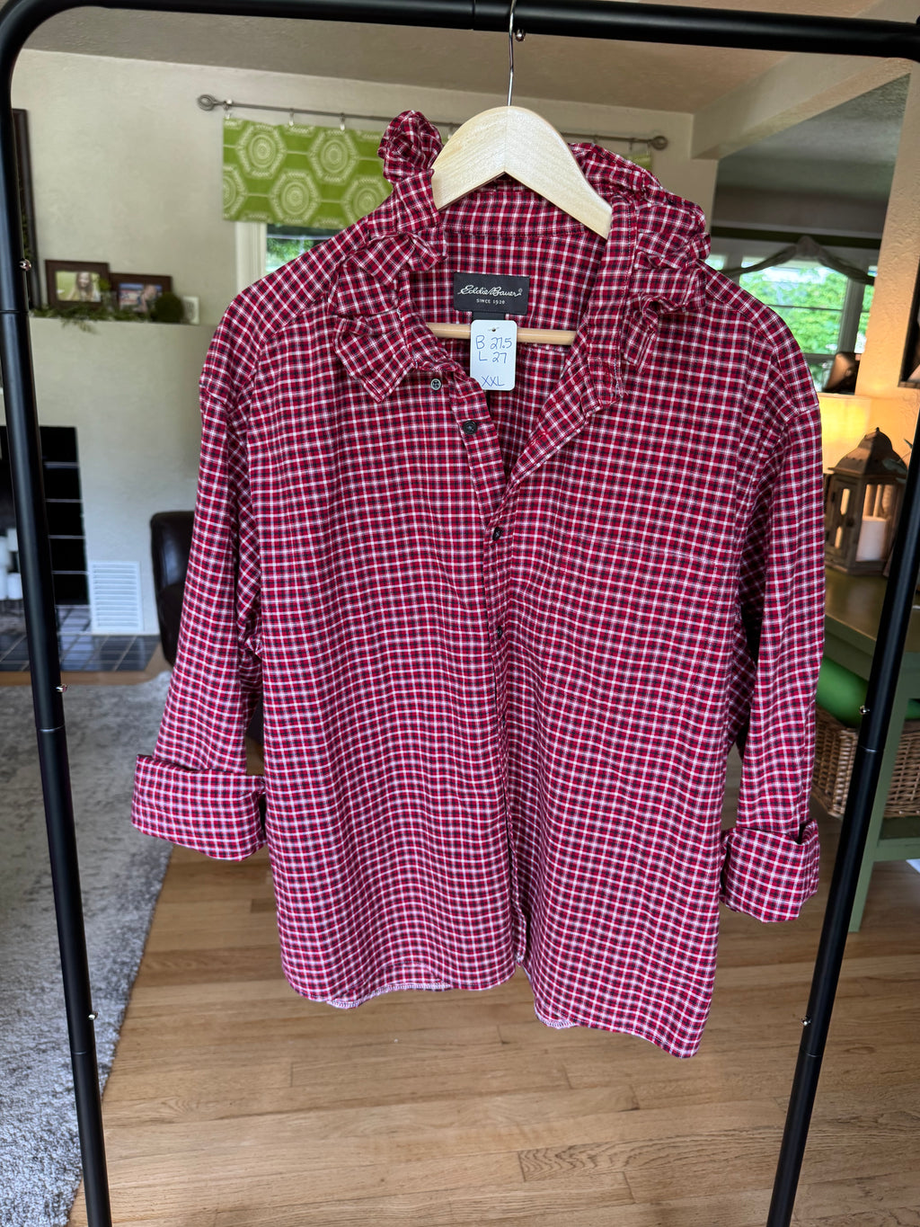 Red, White, Blue (denim too) - Eddie Bauer - Long Sleeve Size XXL