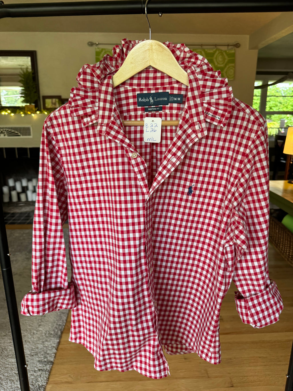 Red, White, Blue (denim too) - Ralph Lauren - Long Sleeve Size M/L