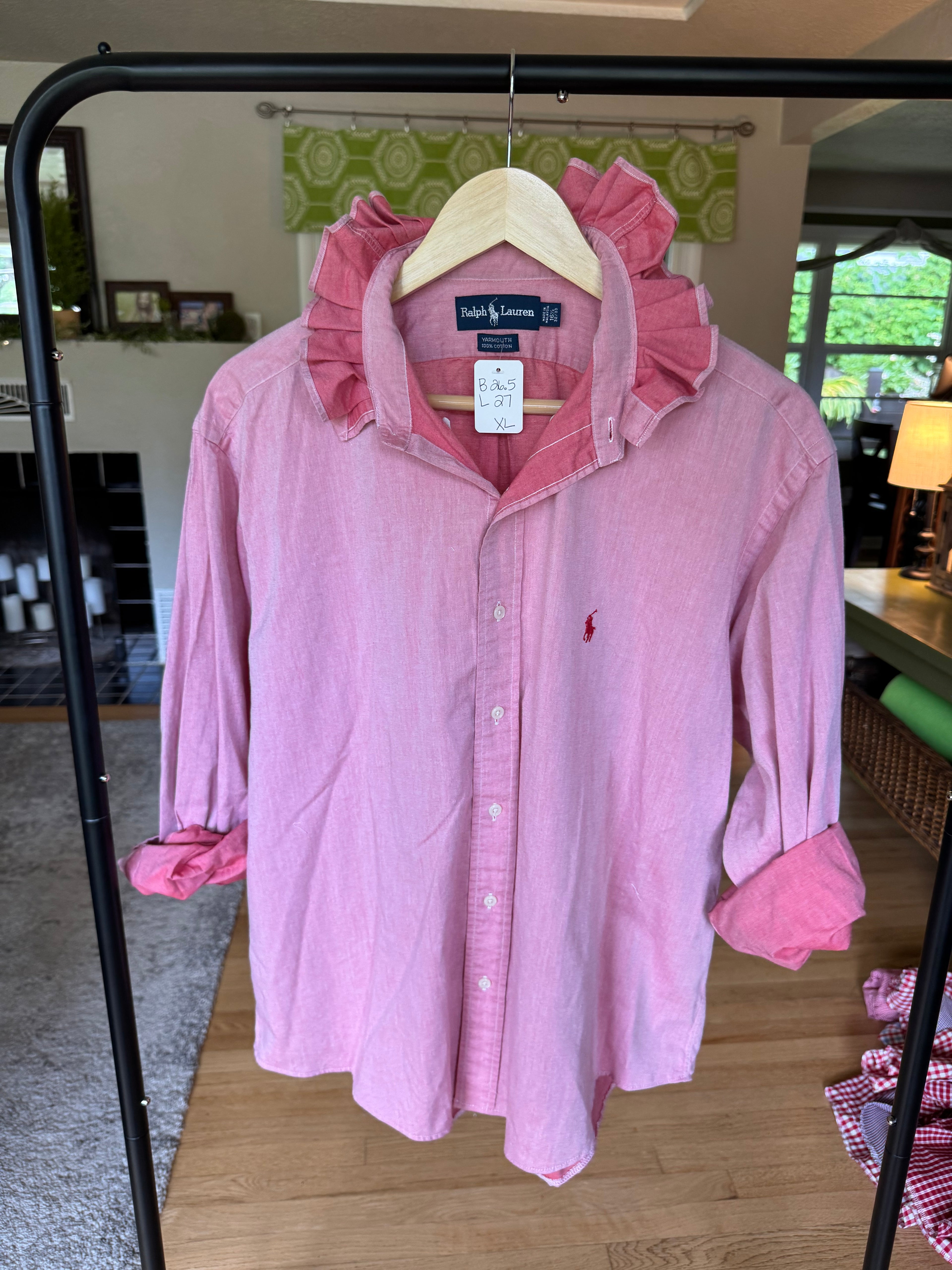 Red, White, Blue (denim too) - Ralph Lauren - Long Sleeve Size XL