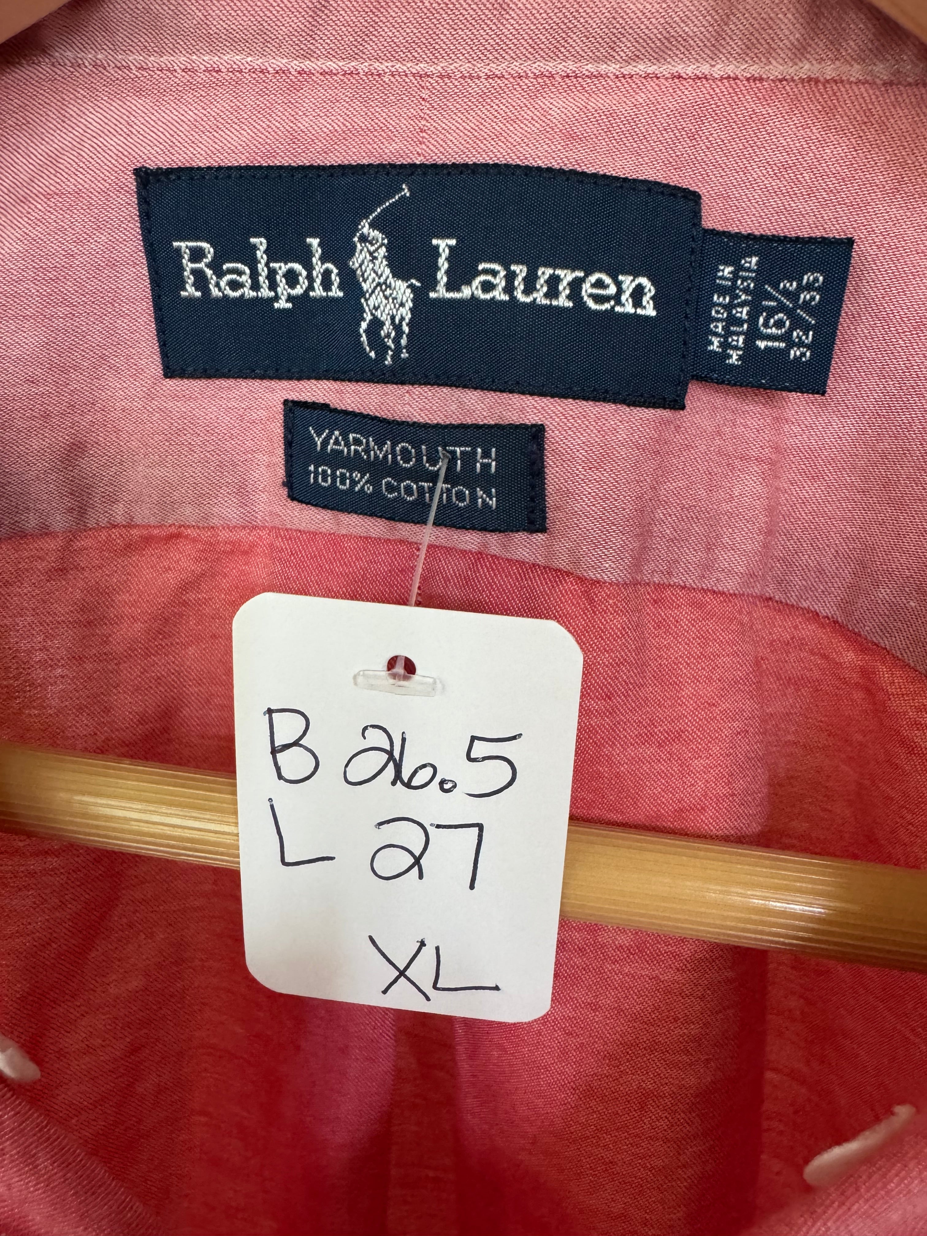Red, White, Blue (denim too) - Ralph Lauren - Long Sleeve Size XL