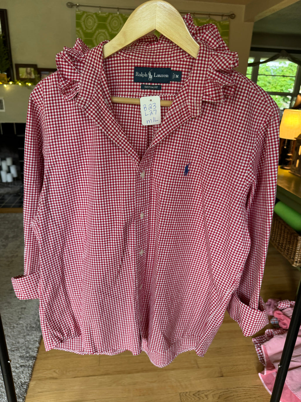 Red, White, Blue (denim too) - Ralph Lauren - Long Sleeve Size M/L