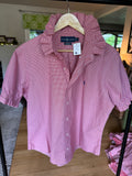 Red, White, Blue (denim too) - Ralph Lauren - Short Sleeve Size Large