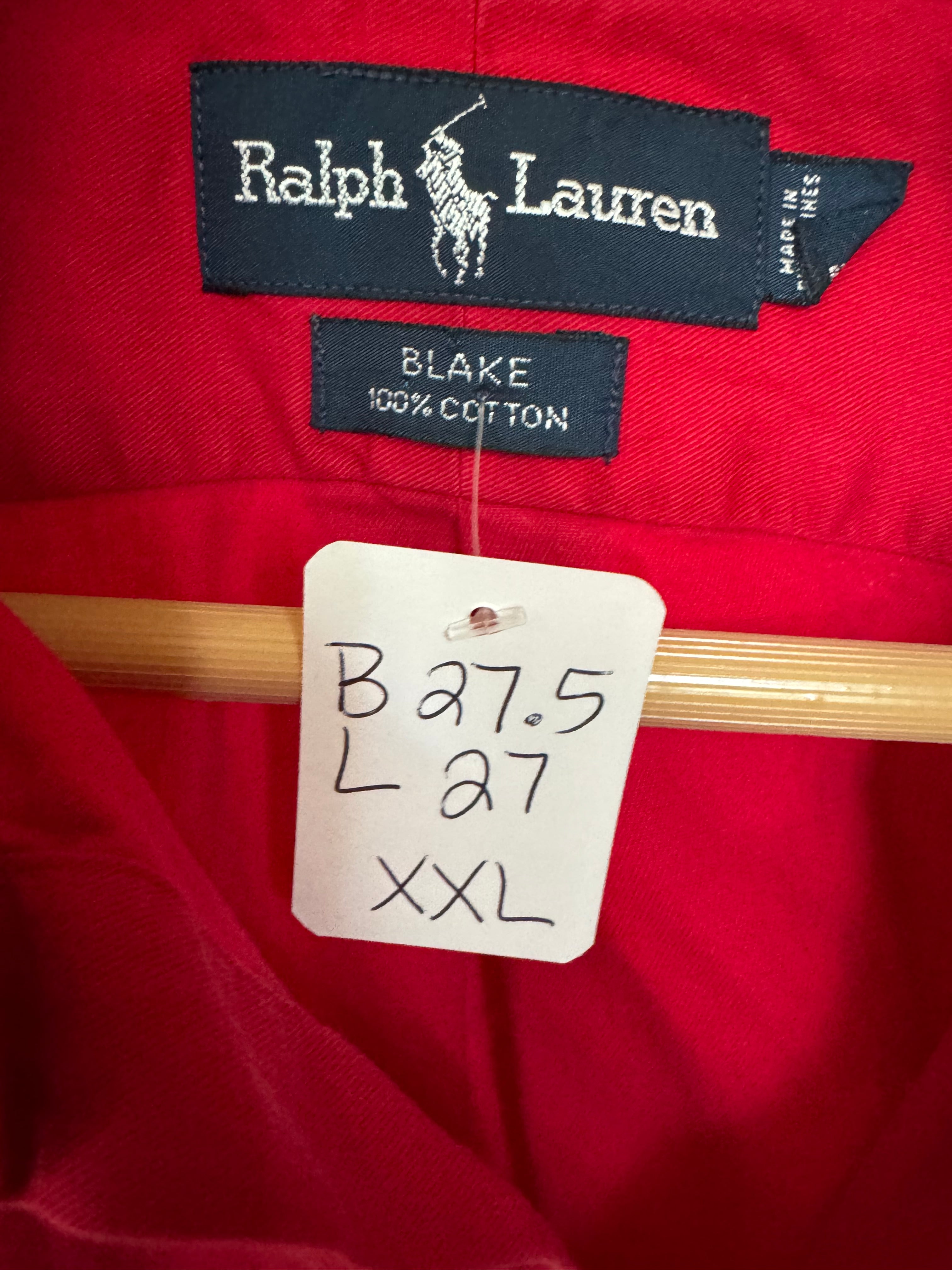 Red, White, Blue (denim too) - Ralph Lauren - Short Sleeve Size XXL
