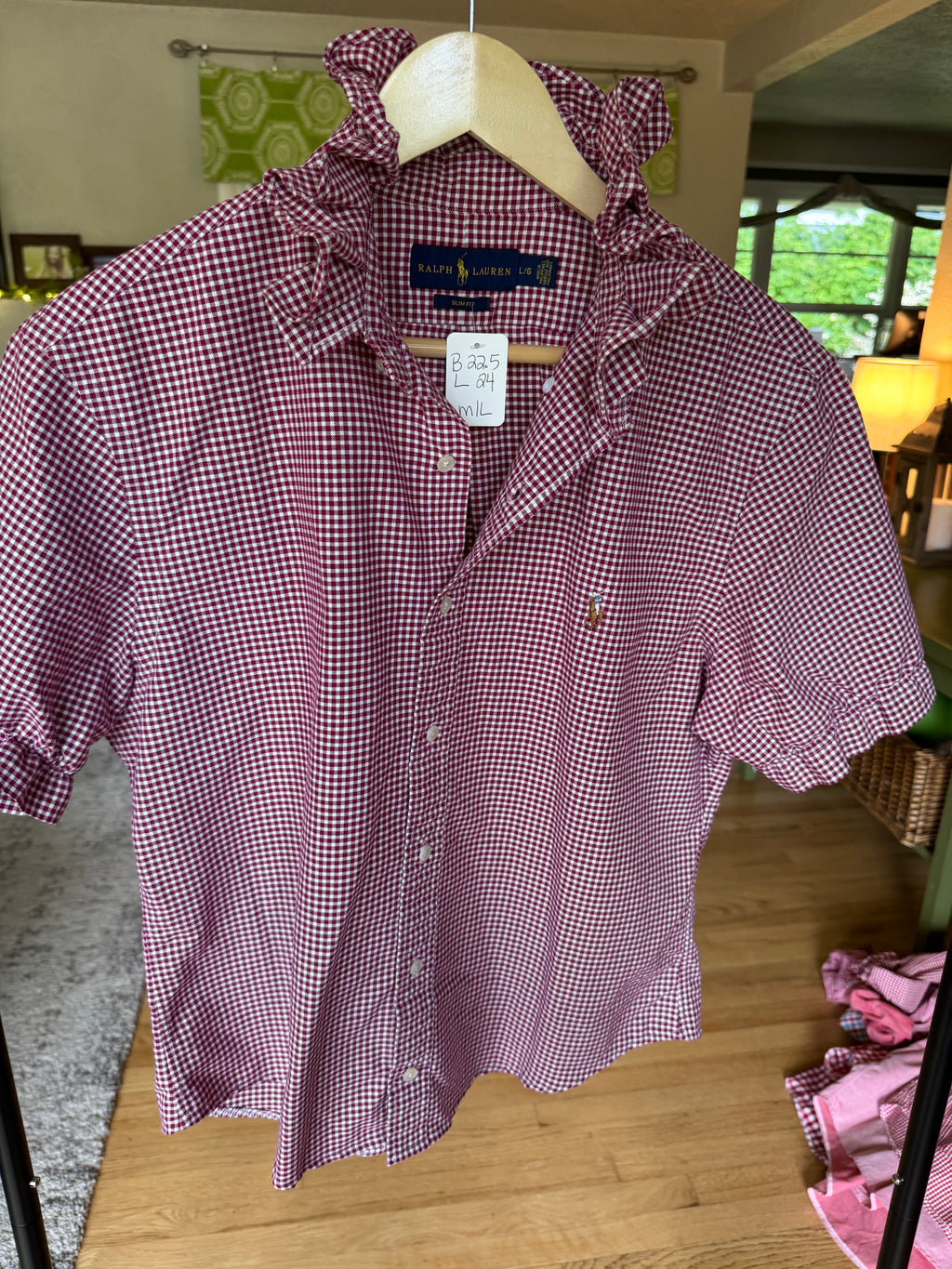 Red, White, Blue (denim too) - Ralph Lauren - Short Sleeve Size M/L
