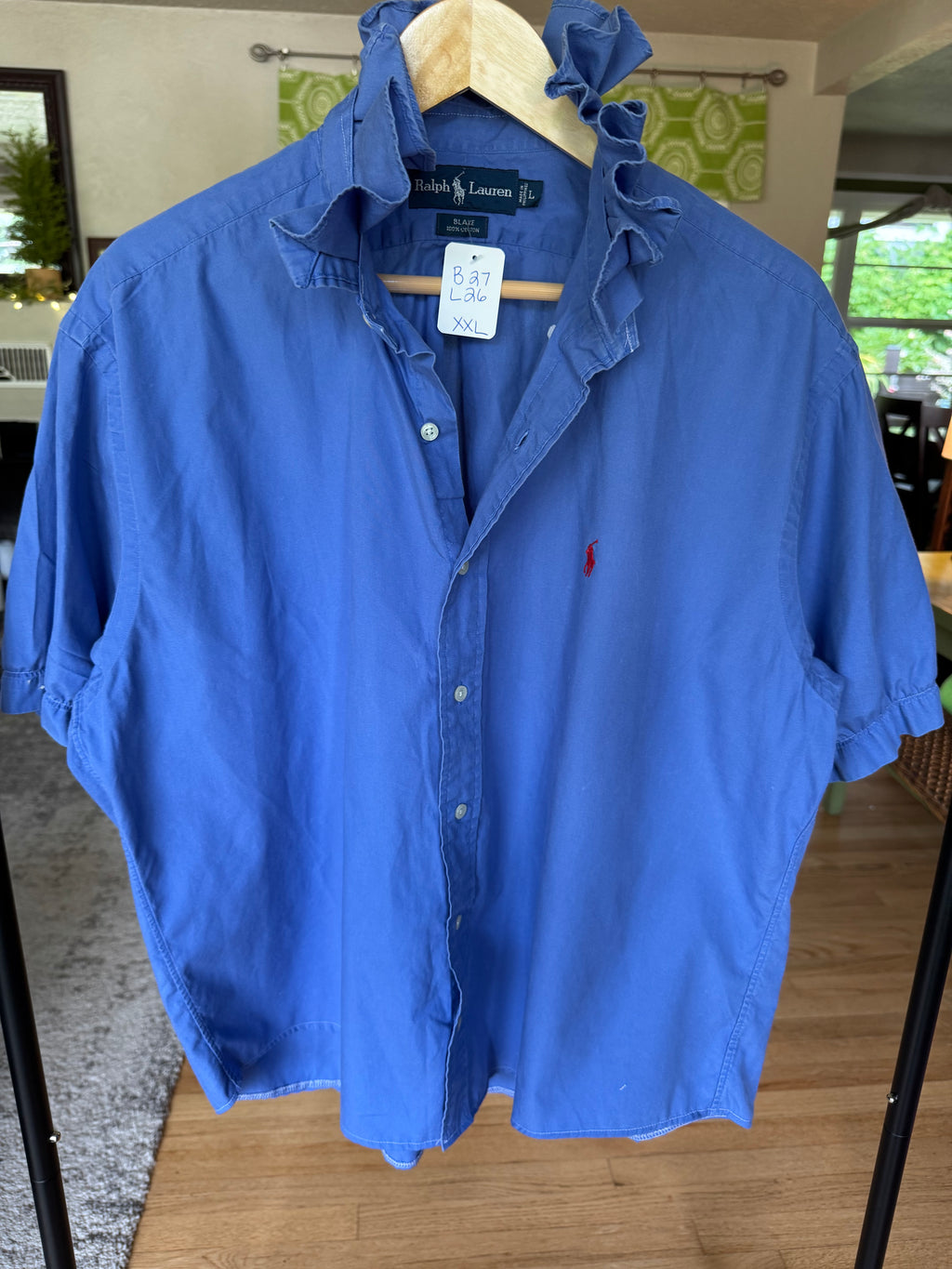 Red, White, Blue (denim too) - Ralph Lauren - Short Sleeve Size XXL