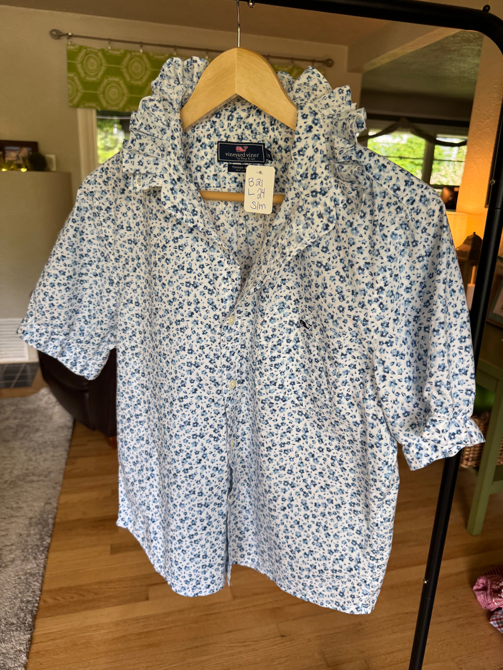 Red, White, Blue (denim too) - Vineyard Vines - Short Sleeve Size Small/Medium