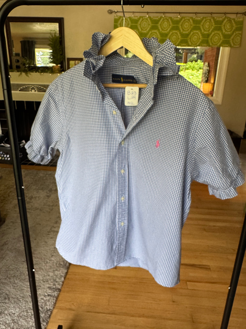 Red, White, Blue (denim too) - Ralph Lauren - Short Sleeve Size Medium/Large