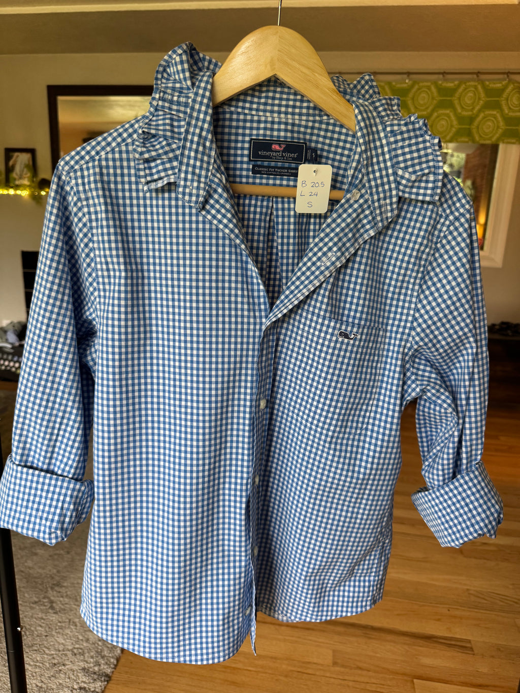 Red, White, Blue (denim too) - Vineyard Vines - Long Sleeve Size Small