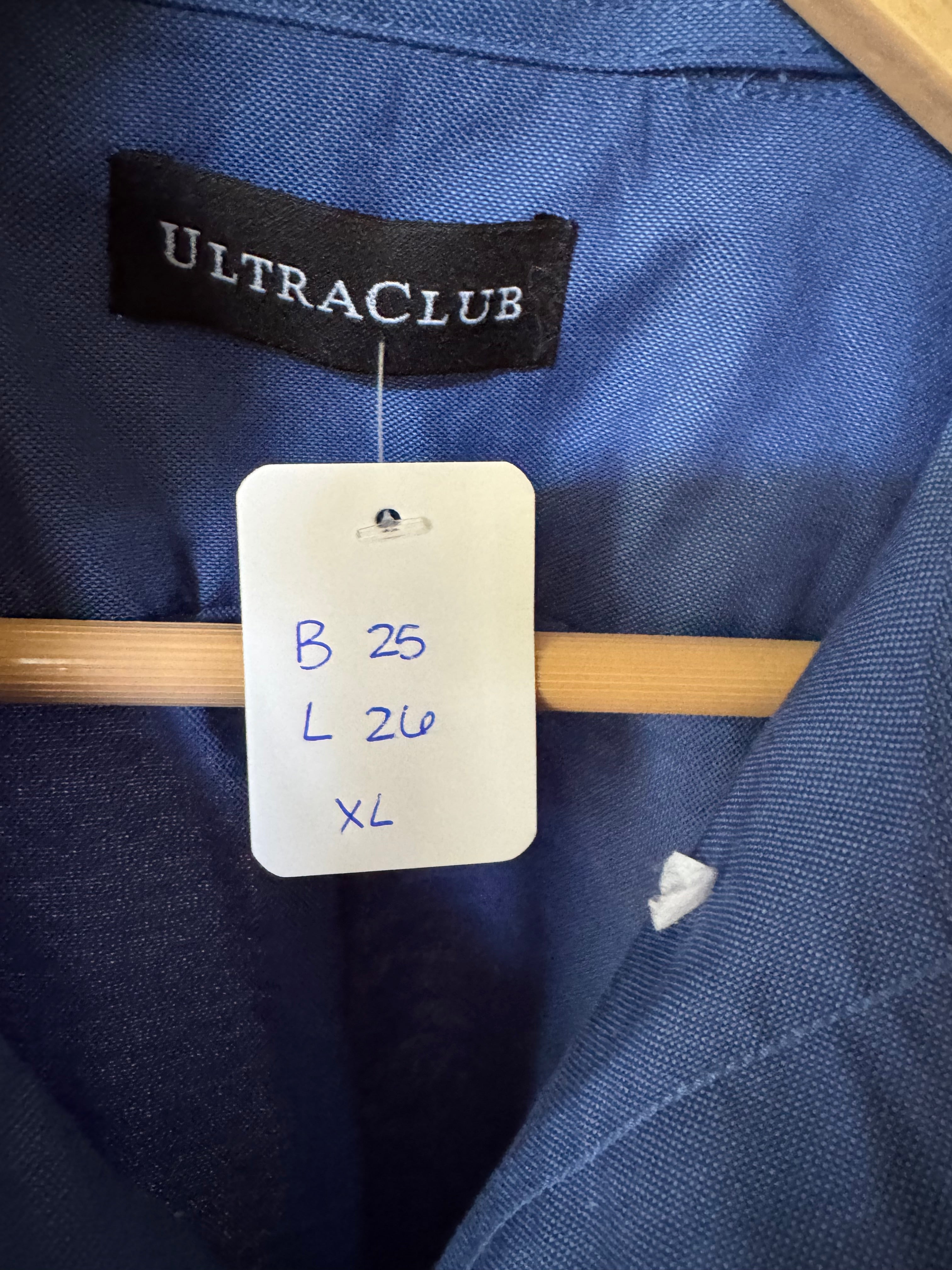 Red, White, Blue (denim too) - Ultraclub - Long Sleeve Size XL