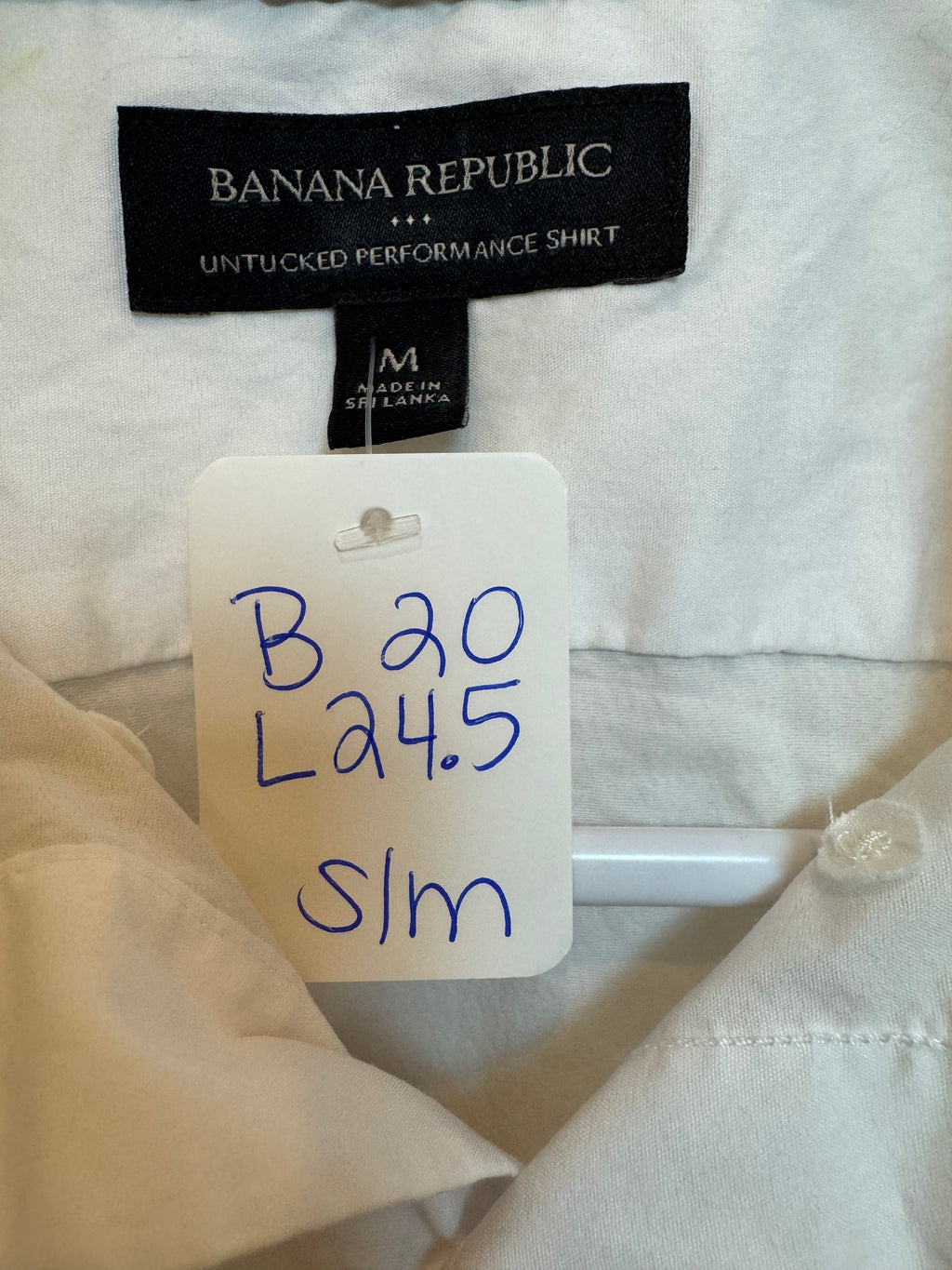 Red, White, Blue (denim too) - Banana Republic - Long Sleeve Size Small/Medium