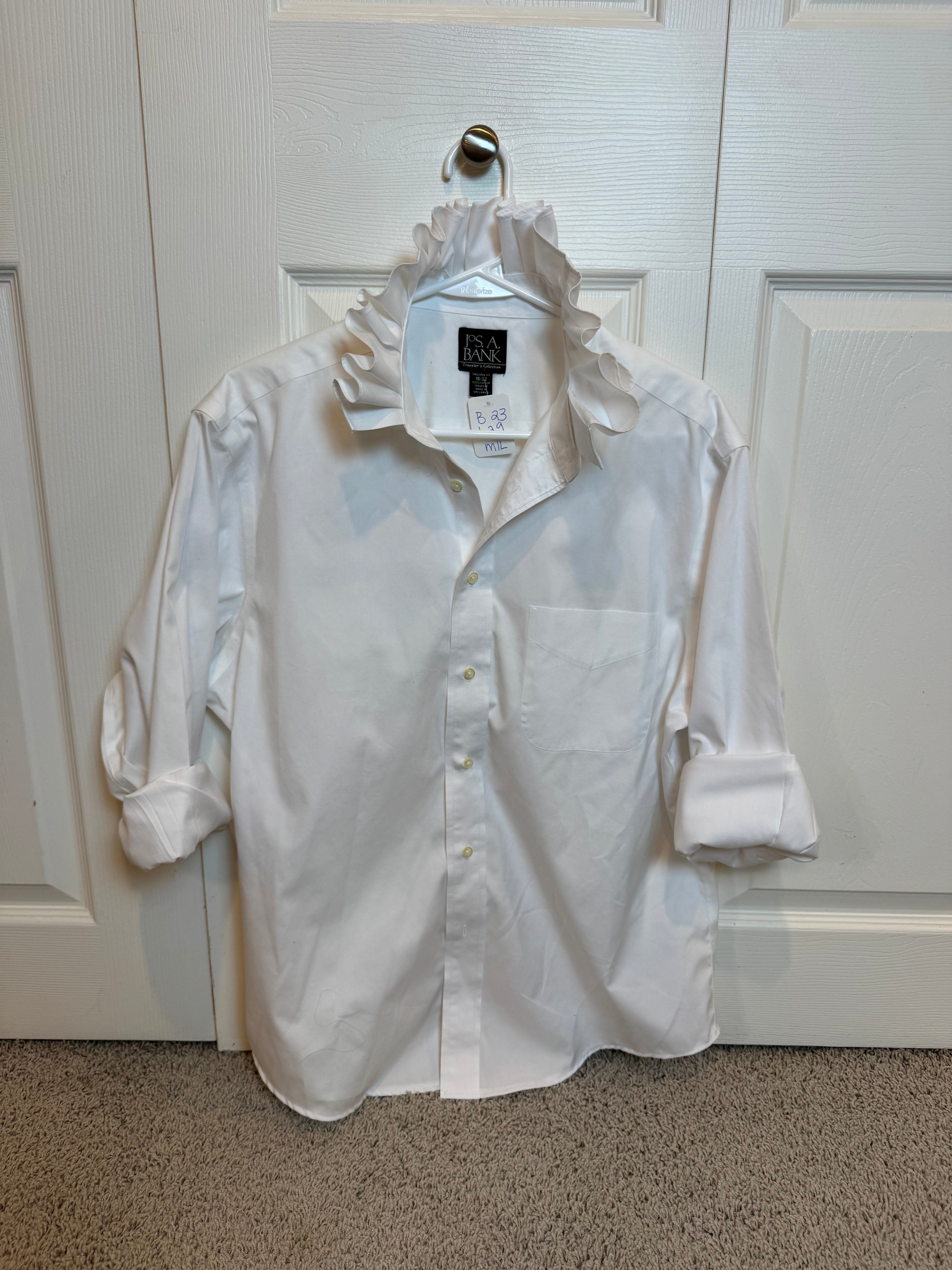 Red, White, Blue (denim too) - Jos A Bank - Long Sleeve Size Medium/Large