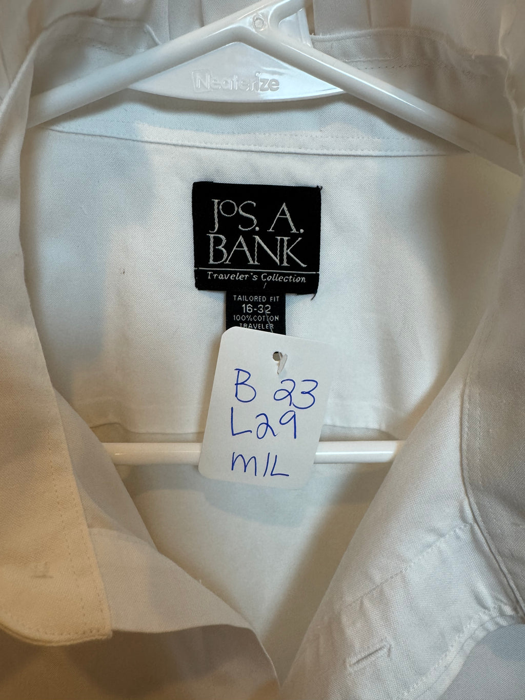 Red, White, Blue (denim too) - Jos A Bank - Long Sleeve Size Medium/Large