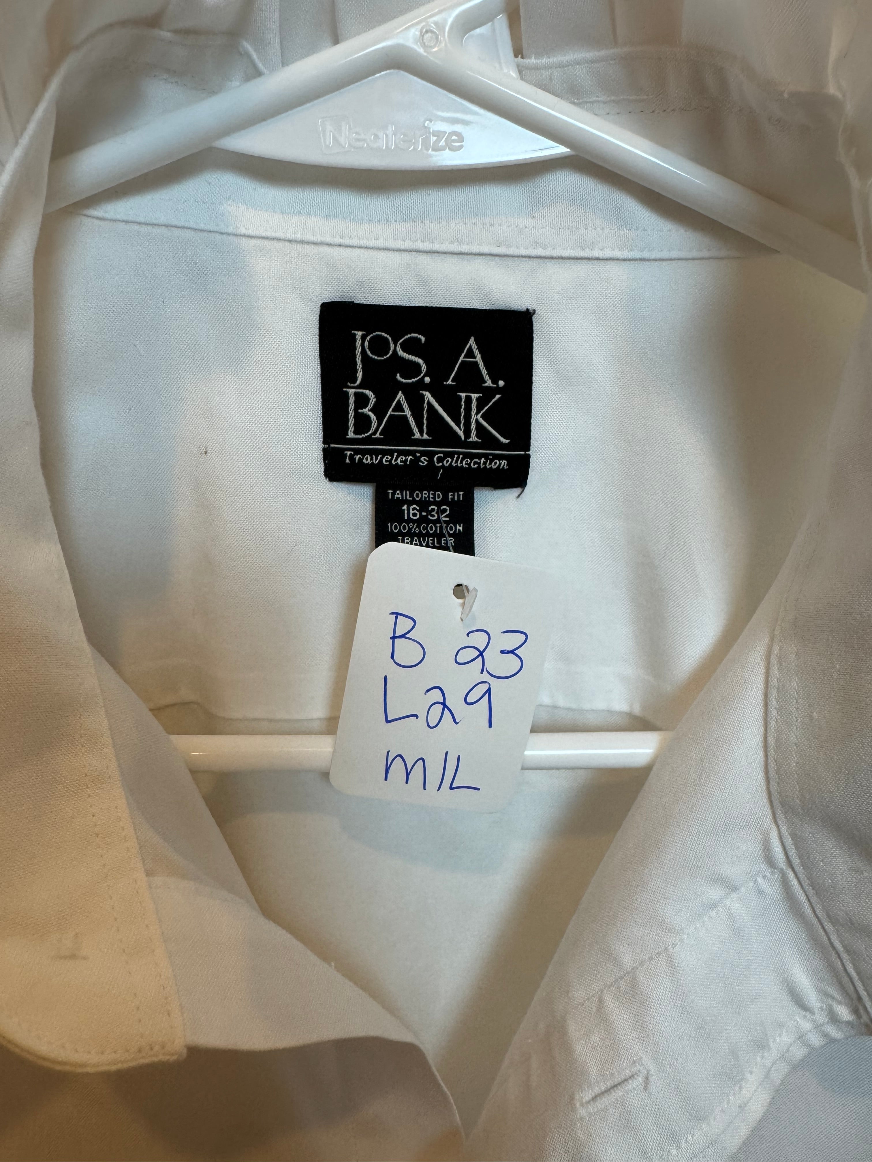 Red, White, Blue (denim too) - Jos A Bank - Long Sleeve Size Medium/Large