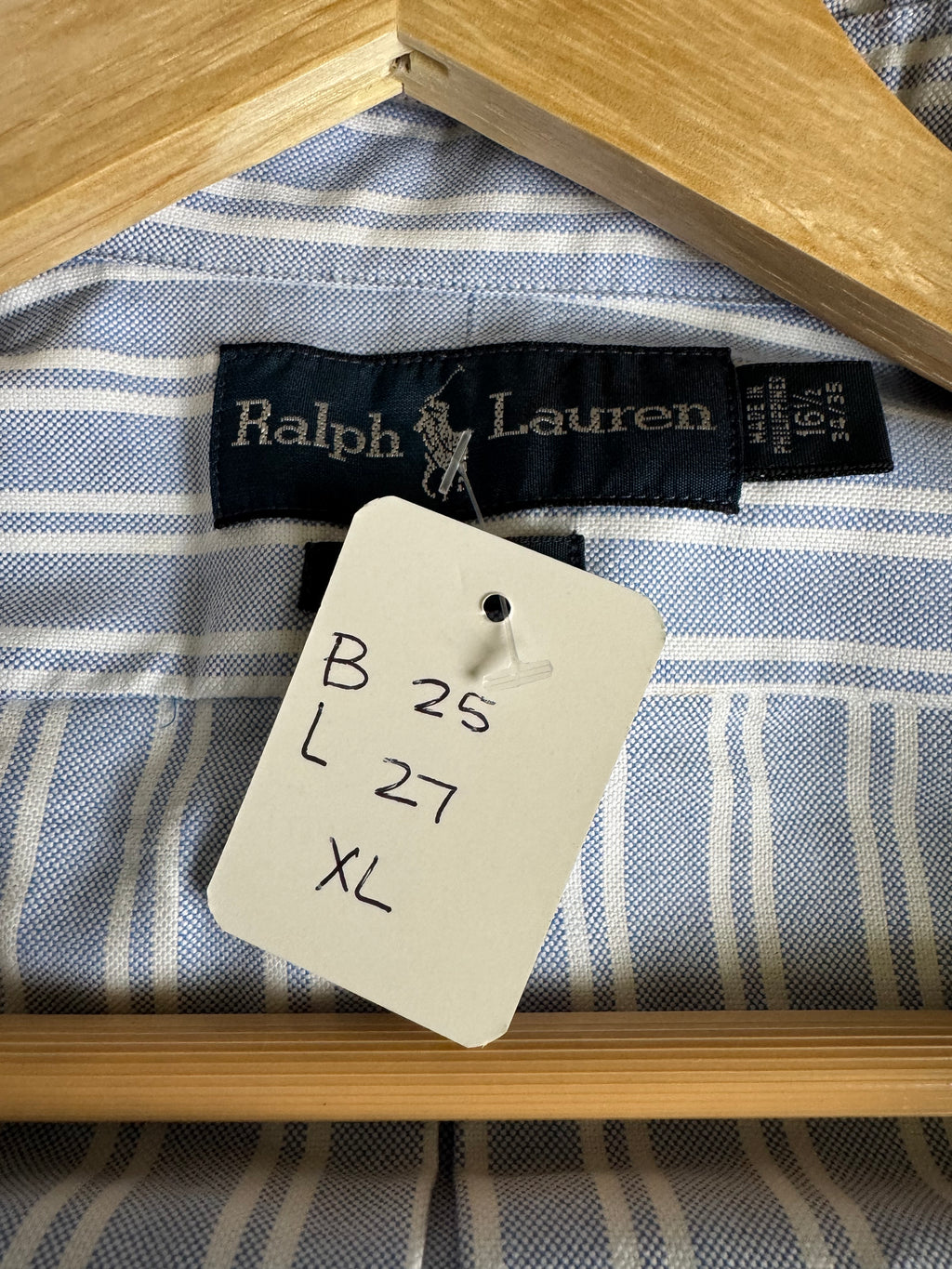 Summer 2026 Collection - Brand New Ralph Lauren - Blue and White Stripes - XL