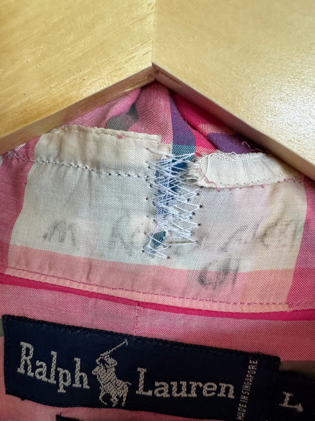 Summer 2026 Collection - Ralph Lauren - Pink Plaid- XL