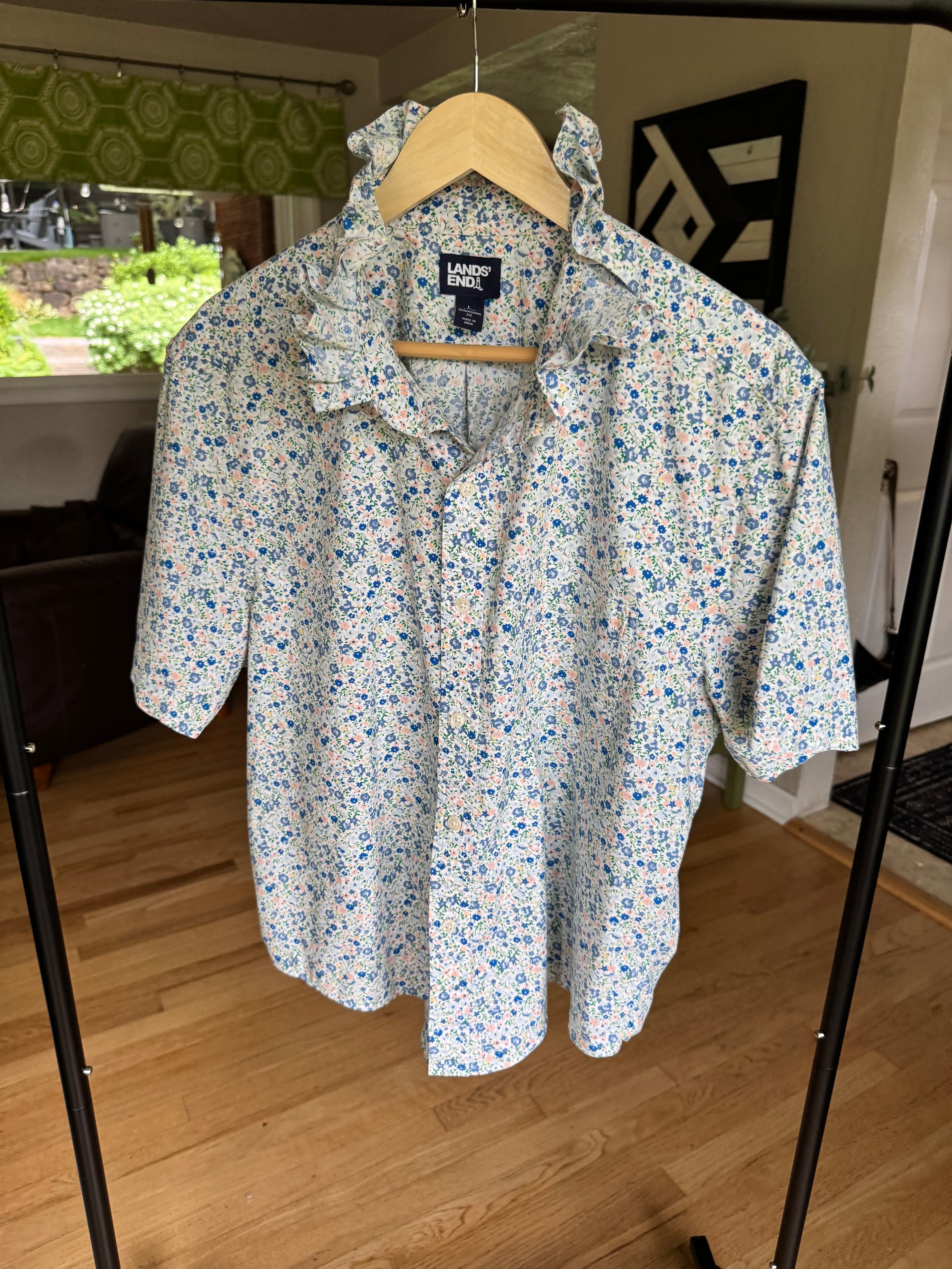 Summer 2026 Collection - Lands End - Floral - Short Sleeve - Medium