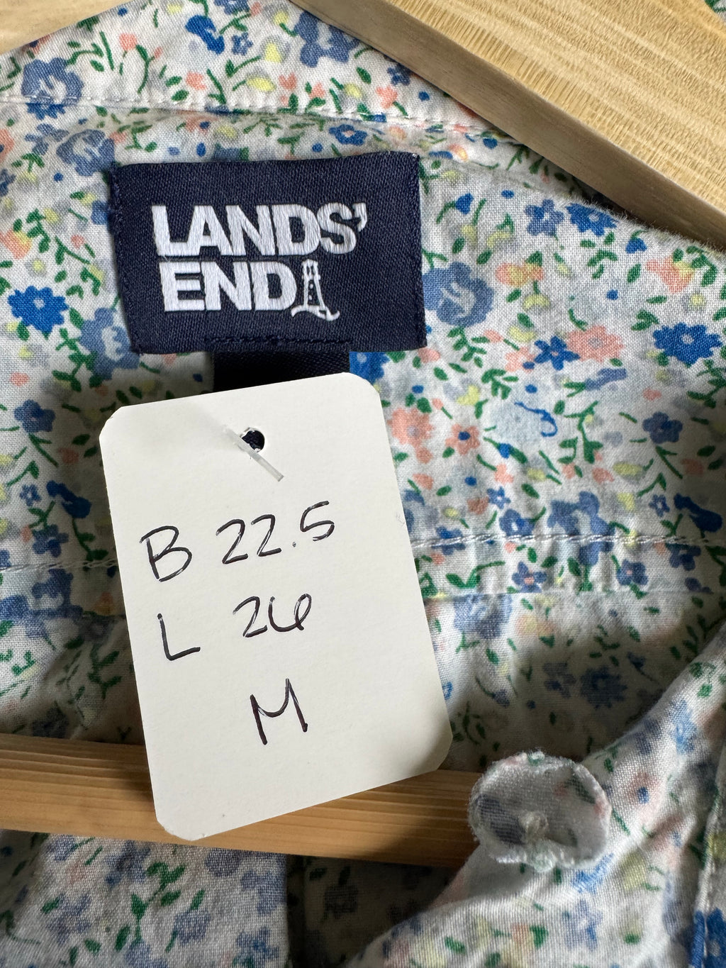 Summer 2026 Collection - Lands End - Floral - Short Sleeve - Medium