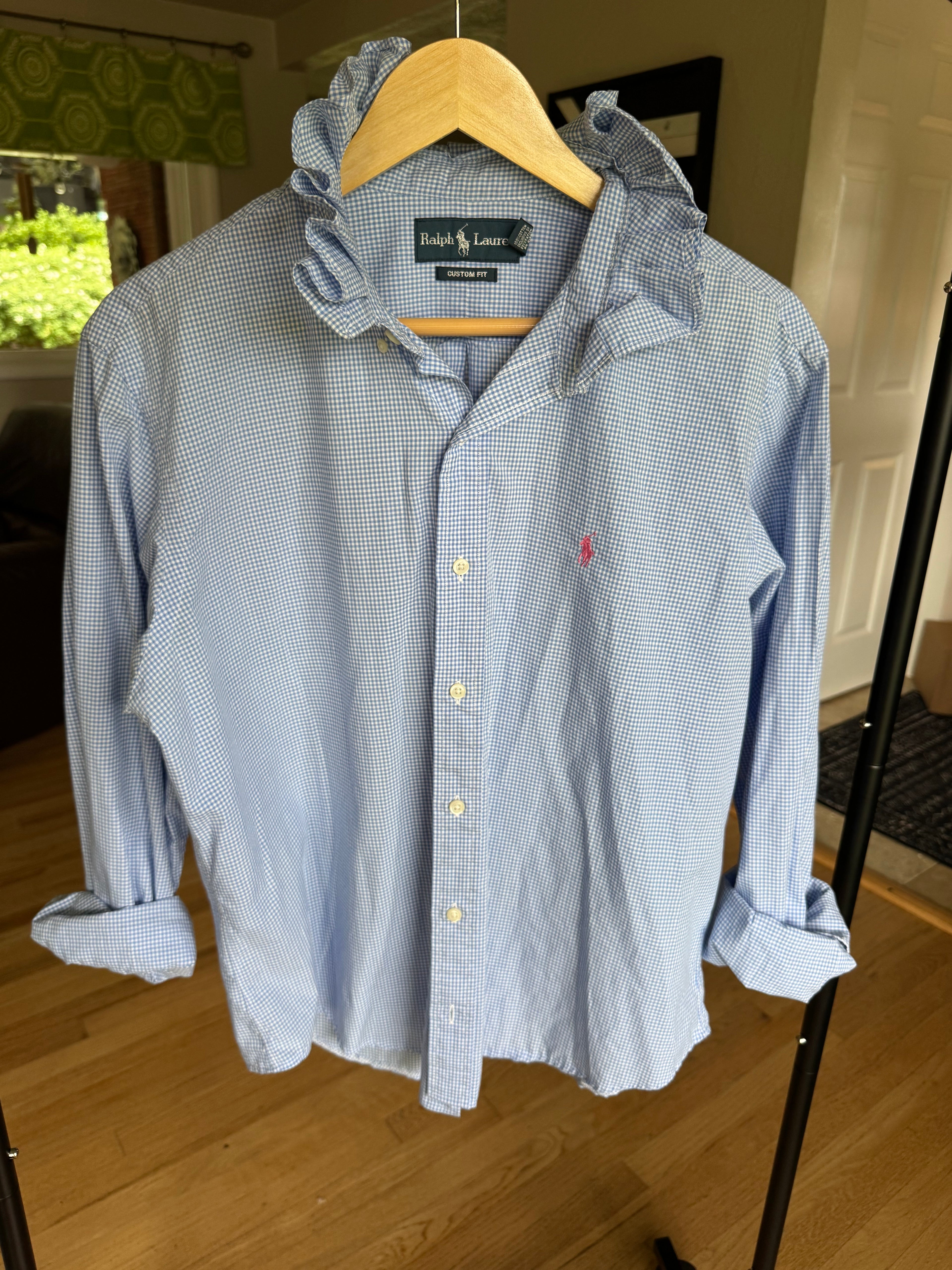 Summer 2026 Collection - Ralph Lauren - Lt Blue Gingham - Large