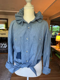 Brand New Banana Republic Denim Patchwork  - Size XL