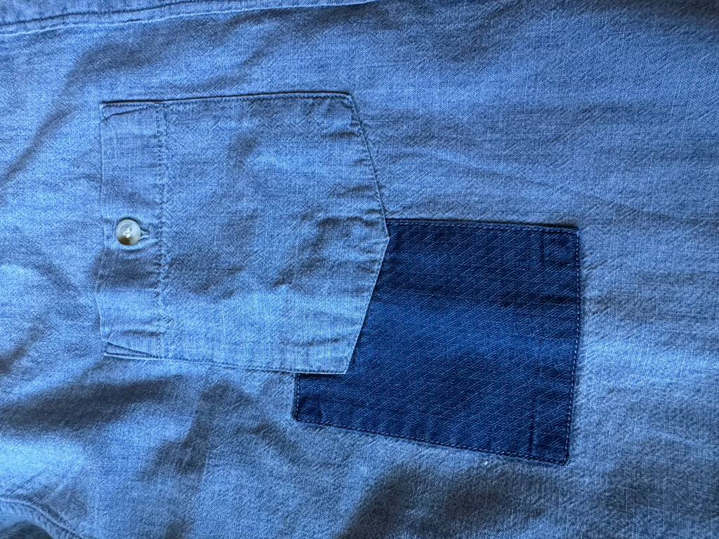 Brand New Banana Republic Denim Patchwork  - Size XL