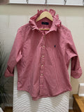 Red AND Purple Ralph Lauren GIngham - Size Medium/Large