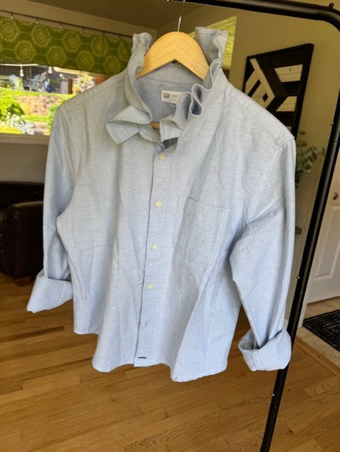 Custom Order Ruffle Neck Shirt